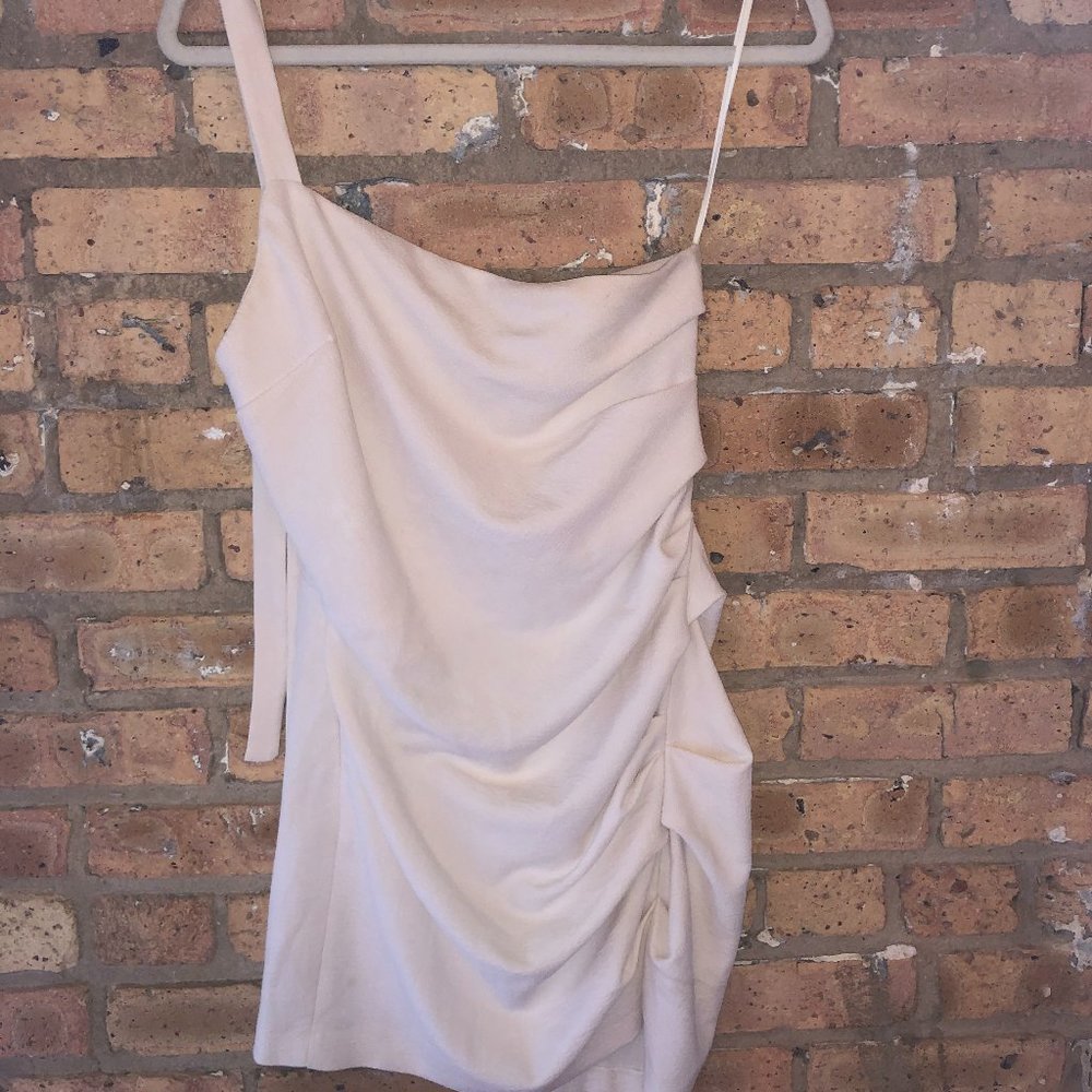 Bec & Bridge One Shoulder Mini Dress